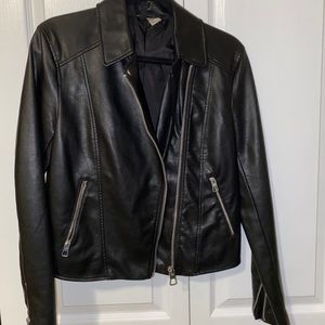 HM Faux Leather Jacket